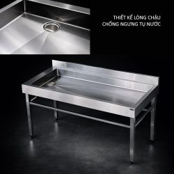 Lỗ thoát nước được thiết kế thông minh