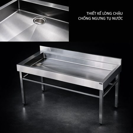 Lỗ thoát nước được thiết kế thông minh