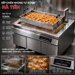 Sản phẩm thích hợp cho các bếp với công suất lớn, yêu cầu món ăn ngon, giòn, đẹp mắt