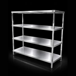 Giá phẳng inox 4 tầng Hatiencorp - Kệ Phẳng Inox 4 Tầng