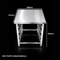 Kệ Đựng Lò Nướng Bằng Inox