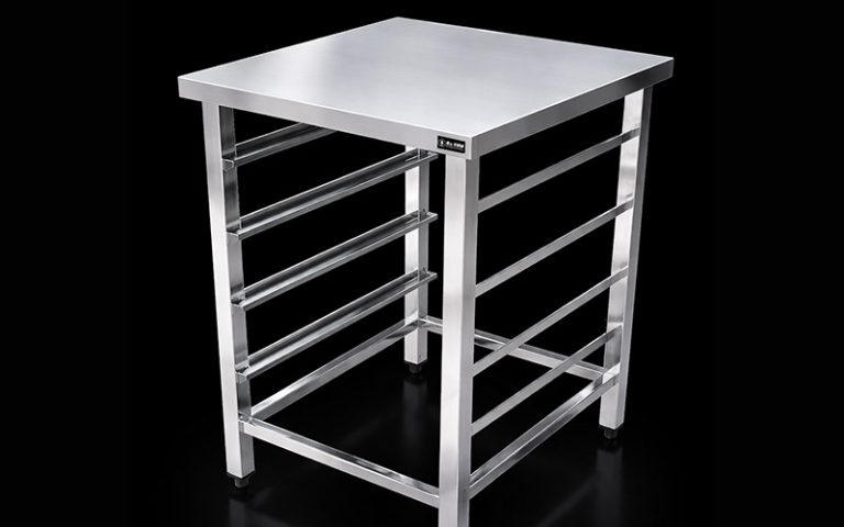 Kệ inox nhỏ gọn, tiện dụng