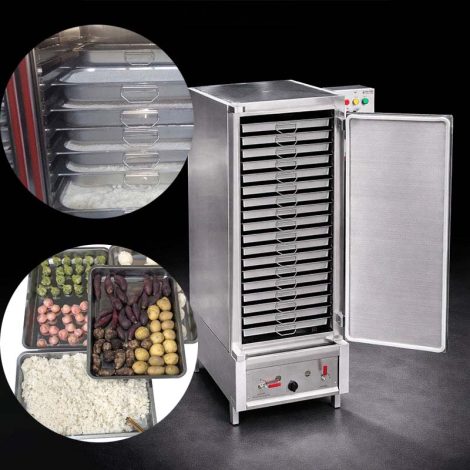 Tủ thiết kế tối ưu không gian sử dụng với 36 khay