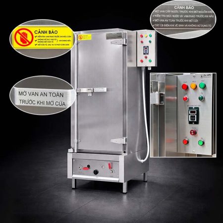 Tủ dễ sử dụng với các hướng daxn và cảnh báo rõ ràng