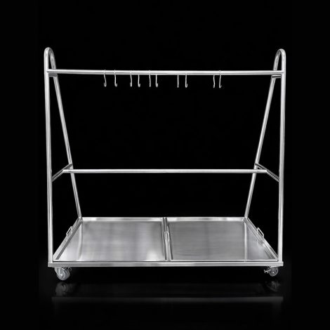 Xe treo vịt quay inox Hatiencorp - 1500 x 700 x 1500 mm
