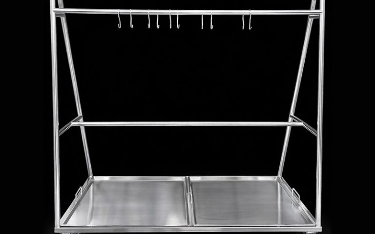 Xe treo vịt quay inox Hatiencorp - 1500 x 700 x 1500 mm