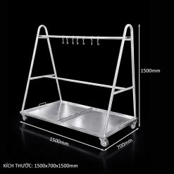 Thông số kỹ thuật Xe treo vịt quay inox