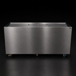 Thùng đá có 2 nắp trượt inox thao tác nhanh chóng