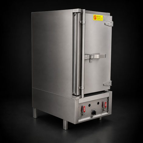 Tủ Cơm Dùng Gas Và Điện 50Kg Hatiencorp – Tủ Cơm 26 Khay TCGE-50