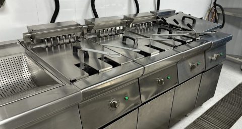 Bếp chiên công nghiệp Hà Tiên