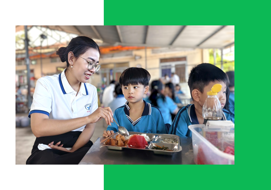 dự án cung cấp thiết bị bếp trường tiểu học Tri Thức