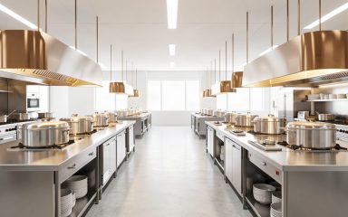 Hỏi đáp thiết kế bếp công nghiệp theo từng ngành nhà hàng, khách sạn, bếp trung tâm