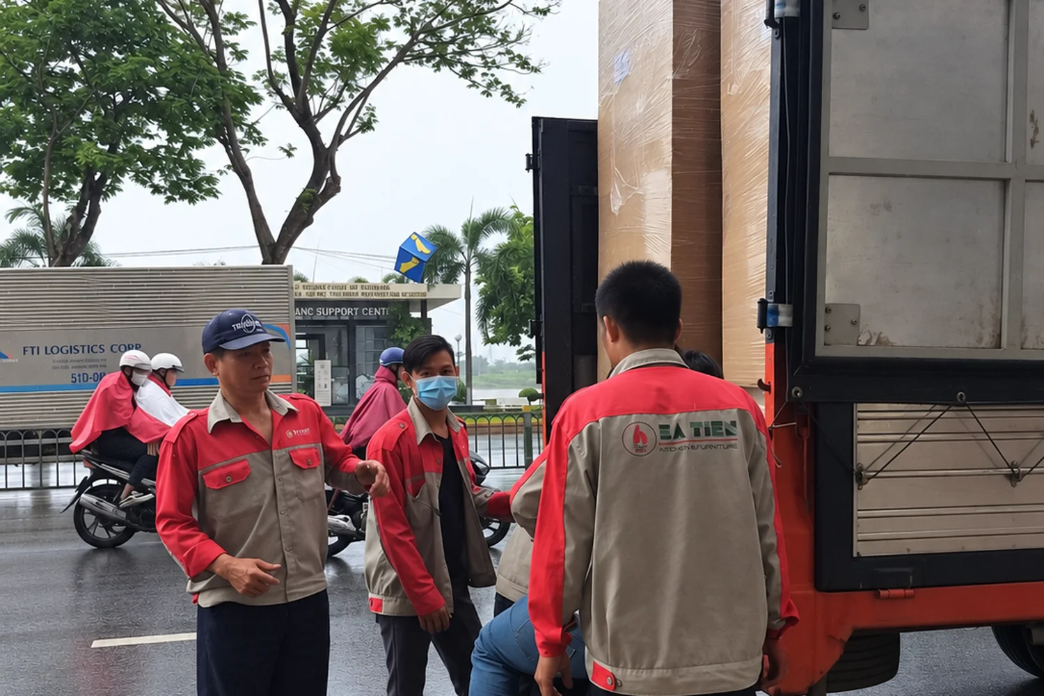 Vận chuyển thiết bị