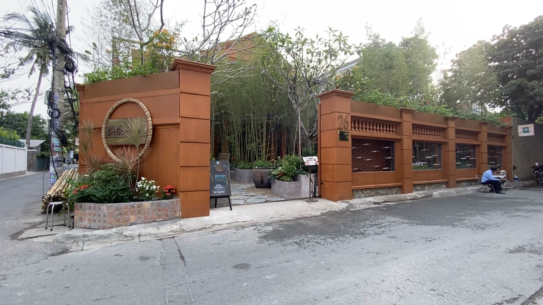 Cổng vào SH Garden