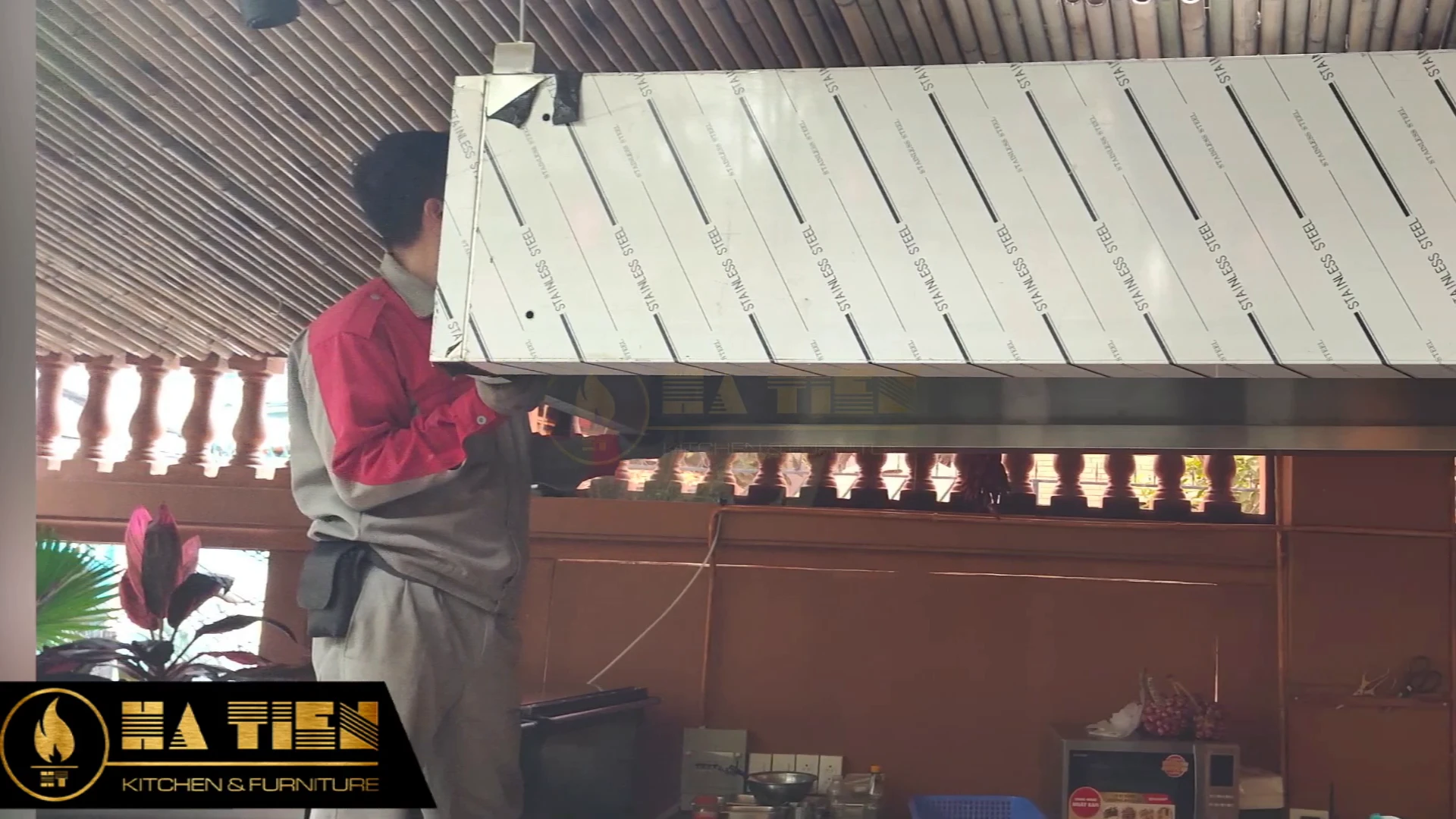 Lắp đặt máy hút khói